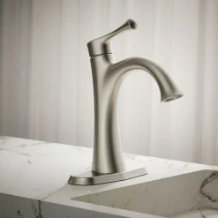 Single-handle bathroom sink faucet, 1.2 gpm