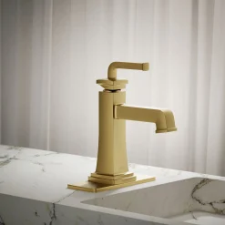 Single-handle bathroom sink faucet, 1.2 gpm