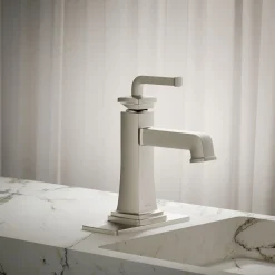 Single-handle bathroom sink faucet, 1.2 gpm
