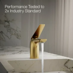 Single-handle bathroom sink faucet, 1.2 gpm