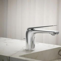 Single-handle bathroom sink faucet, 1.2 gpm