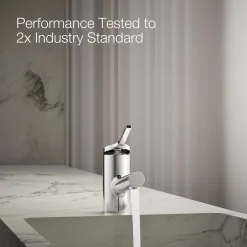Single-handle bathroom sink faucet, 1.2 gpm
