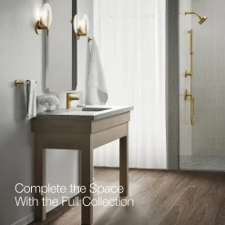 Single-handle bathroom sink faucet, 1.2 gpm