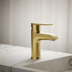 Single-handle bathroom sink faucet, 1.2 gpm