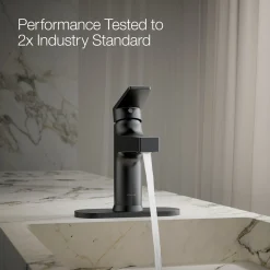Single-handle bathroom sink faucet, 1.2 gpm
