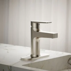 Single-handle bathroom sink faucet, 1.2 gpm