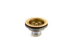 Sink drain and strainer basket, less tailpiece