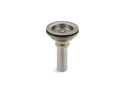 Sink drain and strainer with tailpiece