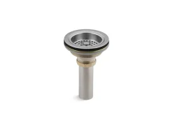 Sink drain and strainer with tailpiece
