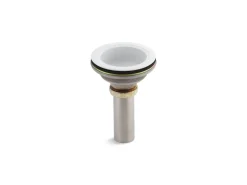 Sink drain body with tailpiece