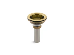Sink drain body with tailpiece