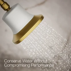 Square single-function filtered showerhead, 1.75 gpm