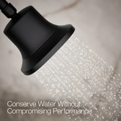 Square single-function filtered showerhead, 1.75 gpm