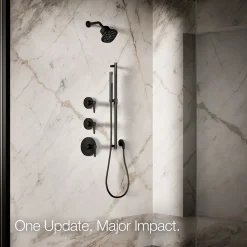 Square single-function filtered showerhead, 1.75 gpm