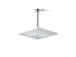 Square 8" single-function rainhead, 2.5 gpm