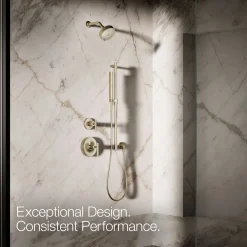 Square two-function handshower, 2.5 gpm