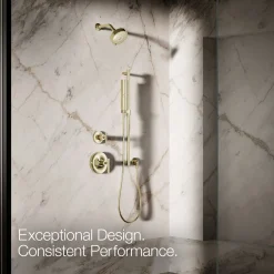 Square two-function handshower, 2.5 gpm