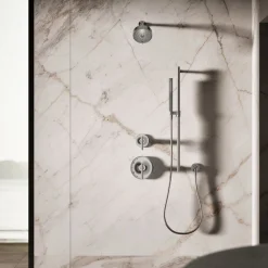 Square two-function handshower, 2.5 gpm