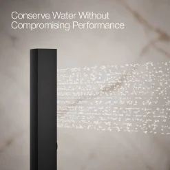 Square two-function handshower, 1.75 gpm