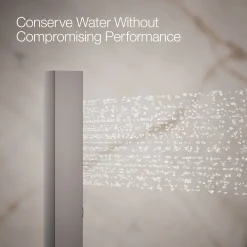 Square two-function handshower, 1.75 gpm