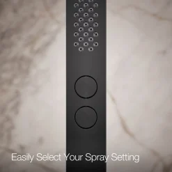 Square two-function handshower, 1.75 gpm