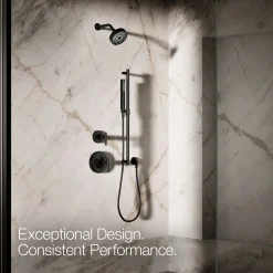 Square two-function handshower, 1.75 gpm