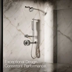 Square two-function handshower, 1.75 gpm