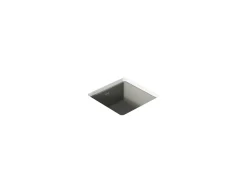 13" square undermount bathroom sink