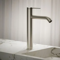 Tall single-handle bathroom sink faucet, 1.2 gpm