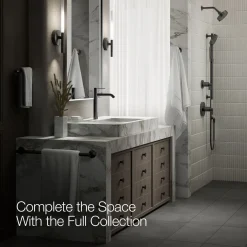 Tall single-handle bathroom sink faucet, 1.2 gpm