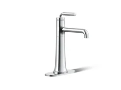 Tall single-handle bathroom sink faucet, 0.5 gpm