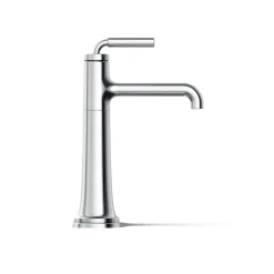 Tall single-handle bathroom sink faucet, 0.5 gpm