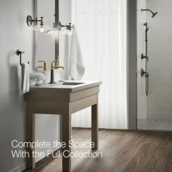Tall single-handle bathroom sink faucet, 1.2 gpm