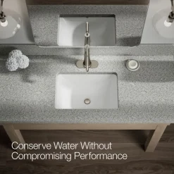 Tall single-handle bathroom sink faucet, 1.2 gpm