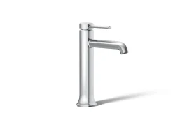 Tall single-handle bathroom sink faucet, 1.2 gpm