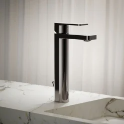 Tall single-handle bathroom sink faucet, 1.2 gpm