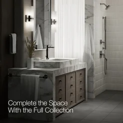 Tall single-handle bathroom sink faucet, 1.2 gpm