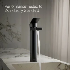 Tall single-handle bathroom sink faucet, 1.2 gpm