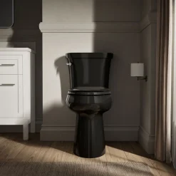 Tall two-piece elongated toilet, 1.28 gpf