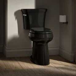 Tall two-piece elongated toilet, 1.28 gpf