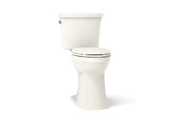 Tall two-piece elongated toilet, 1.28 gpf