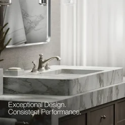 T-handle bathroom sink faucet handles