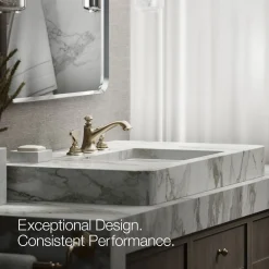 T-handle bathroom sink faucet handles