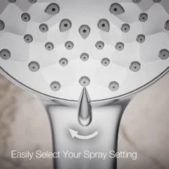 Three-function handshower, 1.75 gpm