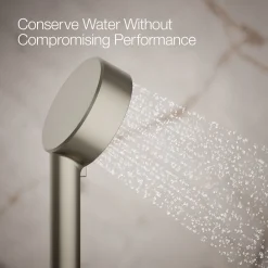 Three-function handshower, 1.75 gpm