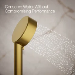 Three-function handshower, 1.75 gpm