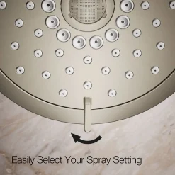 Three-function showerhead, 2.5 gpm