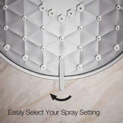 Three-function showerhead, 1.75 gpm