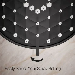 Three-function showerhead, 1.75 gpm