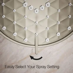 Three-function showerhead, 1.75 gpm